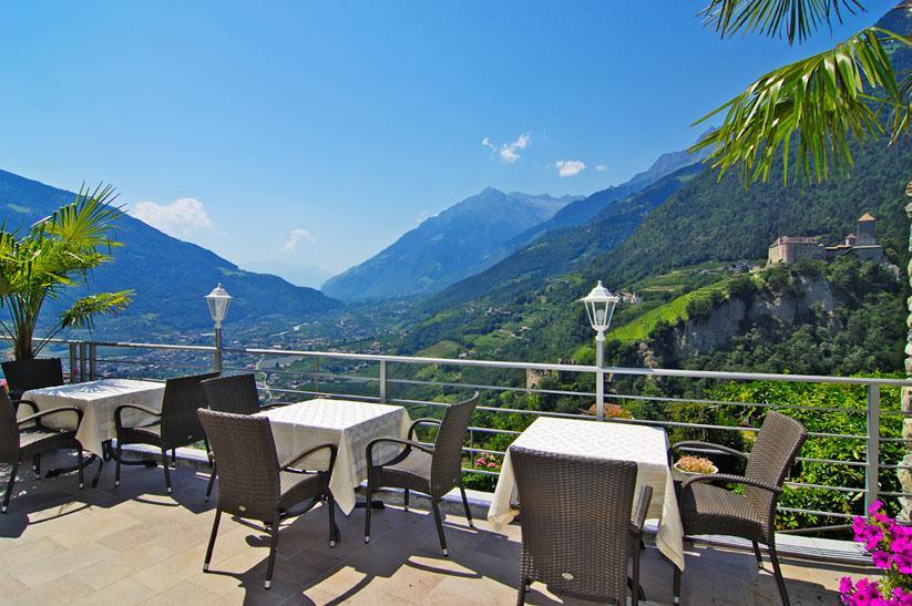 Villa Maria Tirolo Esterno foto